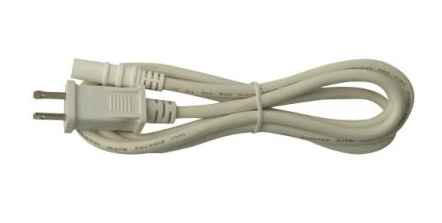 Elco Lighting EPC2 2-Wire Duralight™ Accessories, 6 ft Power Cord