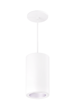 Elco Lighting EPD475L3CT5W 4″ Ply Sylo™ Pendant, Wattage 9.5/13.5/18W, Color Temperature 2700K-5000K, Lumens 850/1000/1500 lm, Voltage 120-277V, Dimming 0-10V, All White