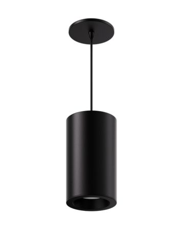 Elco Lighting EPD4271L3CT5BB 4" Ply Sylo™ Pendant, Color Temperature 2700K-5000K, Lumens 1000, 1250, 1500 lm, All Black