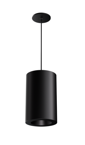 Elco Lighting EPD637L3CT5BB 6″ Ply Sylo™ Pendant, Color Temperature 2700K-5000K, Lumens 1000, 1500, 2000 lm, Voltage 120V, Dimming Triac/ELV, All Black