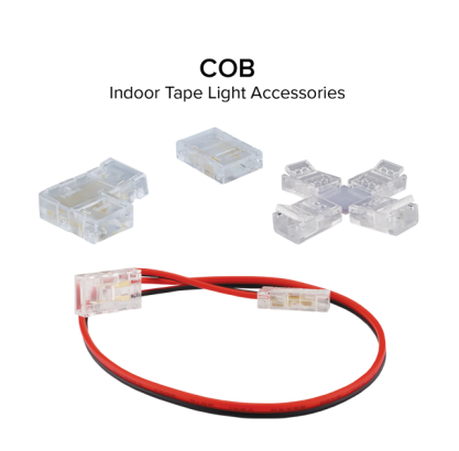 Elco Lighting EPSD22CB8 10" Hard Wire Connector for E30CB Series, Indoor Continuos COB Tape Light Accessories