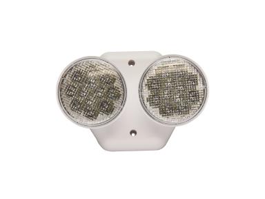 MaxLite ER-2HWHC EMERGENCY REMOTE HEAD, INDOOR/OUTDOOR (DL), DOUBLE, Wattage 2W, 120V OR 277V, HIGH CAPACITY ONLY, White Finish