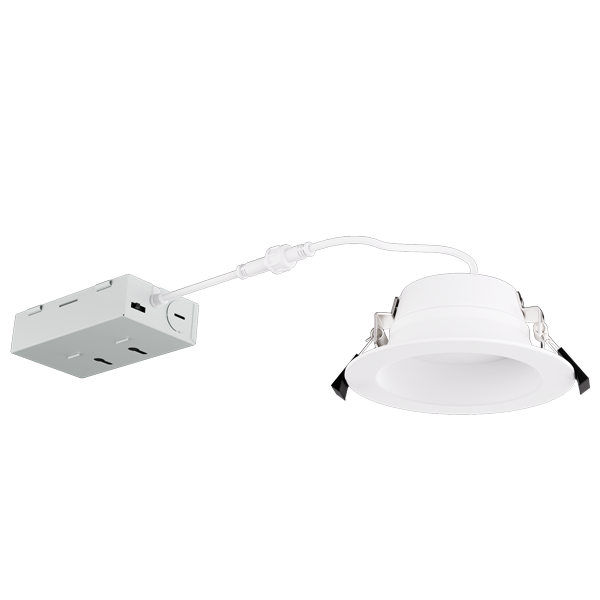Elco Lighting ERT495CT5DXBZ 4" Retrofit LED Recessed Downlights with 5-CCT Switch - 750 Lumens - CCT: 2700K-5000K - Finish: Bronze