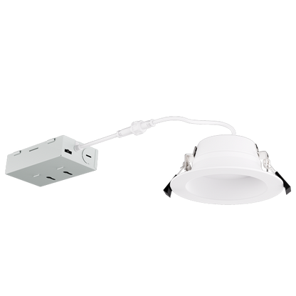 Elco Lighting ERT495CT5DXBZ 4" Retrofit LED Recessed Downlights with 5-CCT Switch - 750 Lumens - CCT: 2700K-5000K - Finish: Bronze
