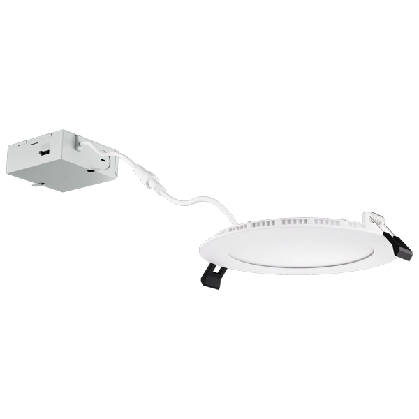 ELCO Lighting ERT612CT5B 6 Inch Ultra Slim LED Panel 12W 984lm CT5 2700K-5000K Black
