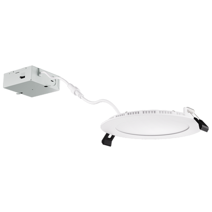 ELCO Lighting ERT612CT5B 6 Inch Ultra Slim LED Panel 12W 984lm CT5 2700K-5000K Black