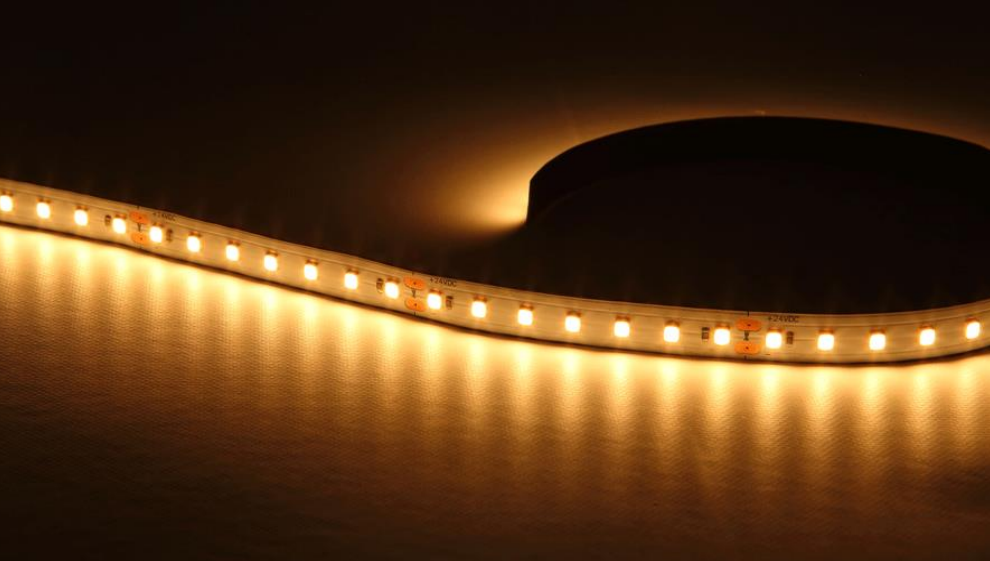 Lotus LED Lights ES-FS2835C-112-IP20-40K-100FT Full Spectrum 100 ft LED Tape Light, Voltage 24V DC, 4.4W/ft, 10mm CRI 97+ IP20, Color Temperature 4000K