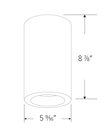 Elco Lighting ESF4271L3CT5HW 4″ Ply Sylo™ Surface Mount, Color Temperature 2700K-5000K, Lumens 1000, 1250, 1500 lm, Haze with White Ring