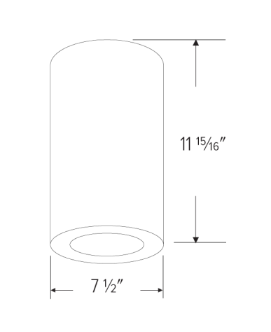 Elco Lighting ESF685UL3CT5HW 6″ Ply Sylo™ Surface Mount, Color Temperature 2700K-5000K, Lumens 1000, 1500, 2000 lm, Haze with White Ring