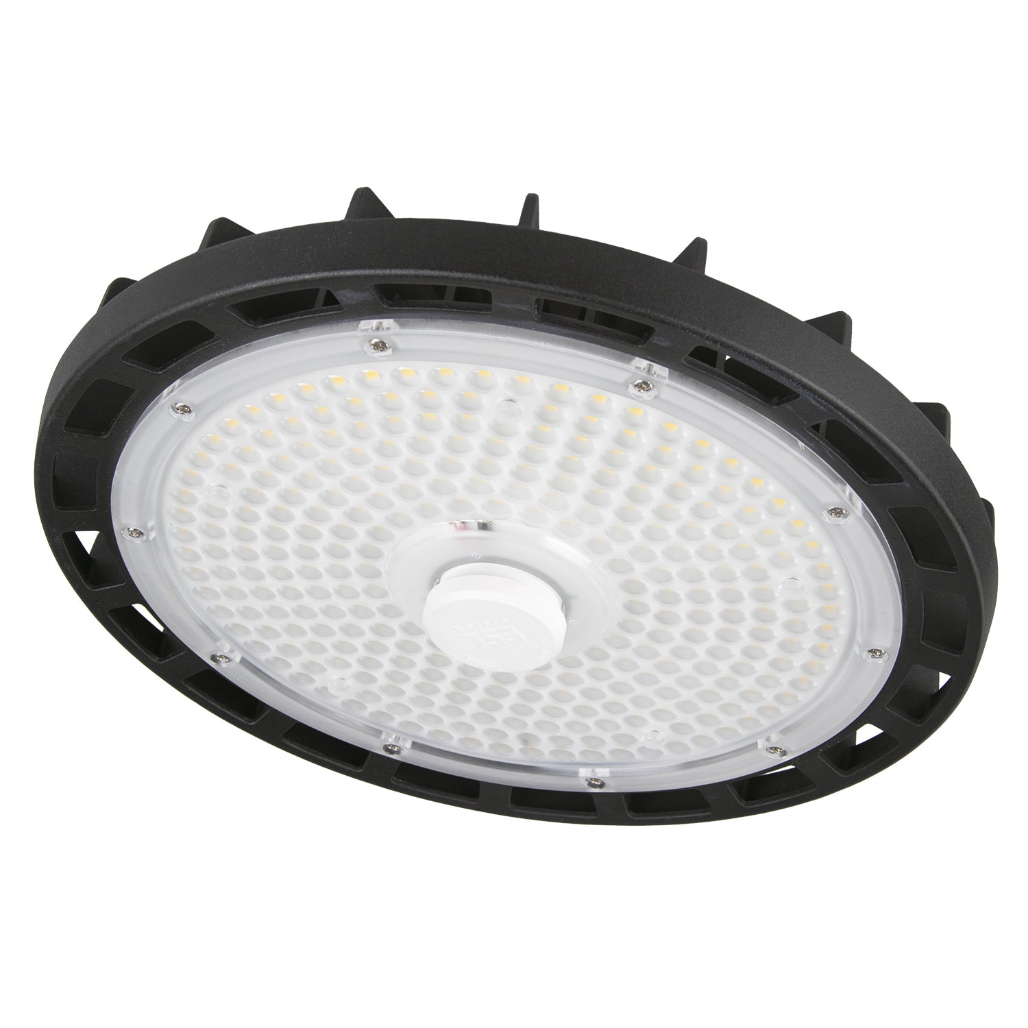 ESL Vision ESL-ERHB-135W-150-BK-90D Economy Round High Bay, 135W, Color Temp. 5000K, 22,080 Lumens, 1–10V Dimmable - Black