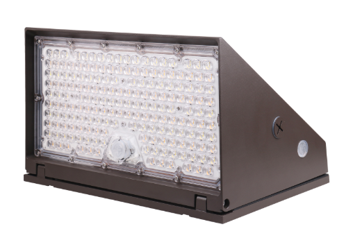 ESL Vision ESL-FCWP-2060W-33050-BZ Selectable Full Cutoff Wall Pack, Selectable Wattage 20W–40W–60W, MCTP 3000K–4000K–5000K,  Bronze Finish