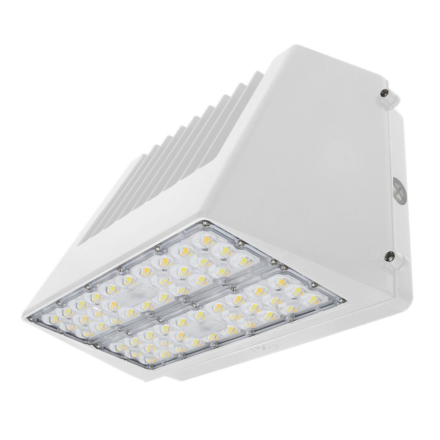 ESL Vision ESL-FCWP-65110W-23050-WH-11OCC LED Full Cut Off Wall Pack, Voltage 120-277VAC, 10 kV Surge Protector, with on/off Photocell Integrated, Occupancy/Daylight Harvesting Sensor, White Finish
