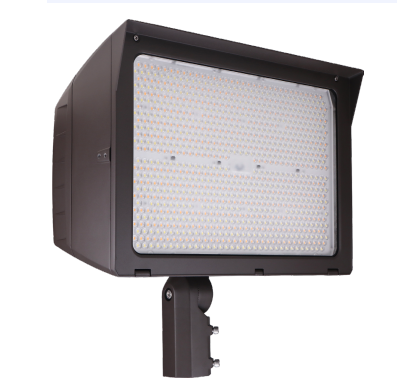 ESL Vision ESL-FLD-380500W-23050-BZ LED Flood Light, Selectable Wattage 380W–420W–450W–500W, MCTP 3000K–4000K–5000K, Bronze Finish