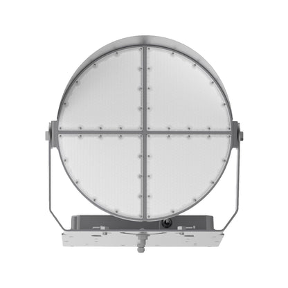 ESL Vision ESL-SPT-550W-250-40 LED Spot Light, Wattage 550W, Lumens 88,733 lm, Color Temperature 5000K, Voltage 200-528VAC Input, 20' Cord, 40° Degree Beam