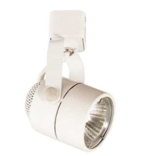 ELCO Lighting ET428W 50W Line Voltage G8 Base MR16 Cylinder Fixture White Finish