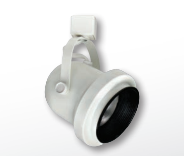 ELCO Lighting ET643W Classic Round Back with Black Baffle White Finish