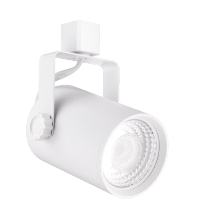 Elco Lighting ET843CT5W LED Stein™ Track Fixture with 5-CCT & 3-Wattage Switch, Wattage 24/30/36W, Color Temperature 2700K-5000K, Lumens 2050/2600/3050 lm, Voltage 120V, Beam Angle 38° All White