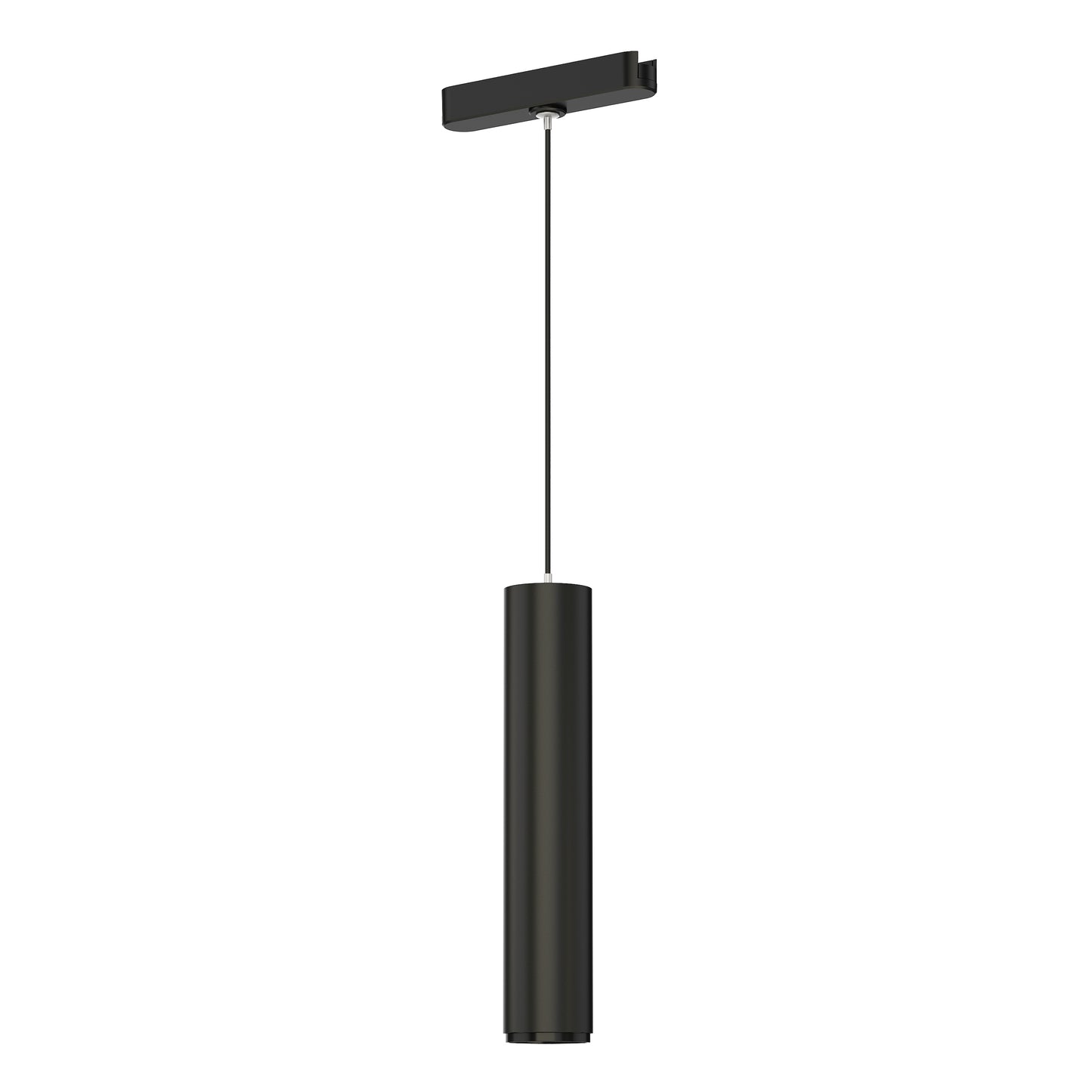 ET2 Contemporary Lighting ETL31022-BK Continuum 1-Light Track Tube Pendant Ceiling Light - Color Temperature: 3000K - Finish: Black