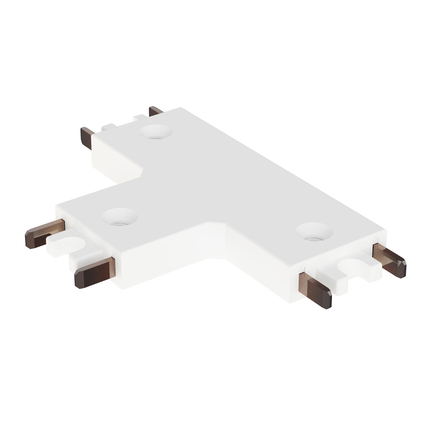ET2 Contemporary Lighting ETMSC90-3TW-WT Continuum Track 3-way T Connector - Finish: White
