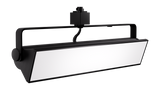 Elco Lighting ETW43CT5B LED Pipe™ Wall Wash Track Fixture with CCT Switch - 2500 lm - 40W - 5CCT 2700K-5000K - 120V - Black