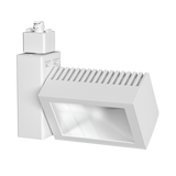 Elco Lighting ETW663CT5W LED Boom™ Wall Wash Track Fixture with 5-CCT & 3-Wattage Switch - White