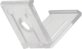 Elco Lighting EUDMT34 Aluminum Channel Mounting Clips For use with EUD34 - Plastic Finish