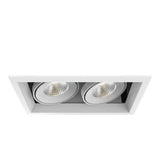 Eurofase TE132LED-35-4-22 13-in 52W Multiple Recess Downlight With Trim - 40° - 120V - 3500K - White/White