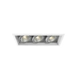 Eurofase TE133-22 18-in 225W Multiple Recess Light With Trim - 3 Lights - 120V - White/White