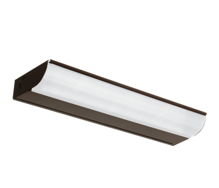 ELCO Lighting EUM41DXBZ  Zinnia LED Undercabinet Bar 12 ¼" L x 3 ½" W x 1" H, 5W, 3000K, 450 lm, 120V, 0-10V All Bronze Finish