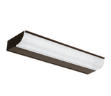 ELCO Lighting EUM44DXBZ  Zinnia LED Undercabinet Bar 33 ¼″ L x 3 ½″ W x 1″ H, 15W, 3000K, 1350 lm, 277V, 0-10V All Bronze Finish