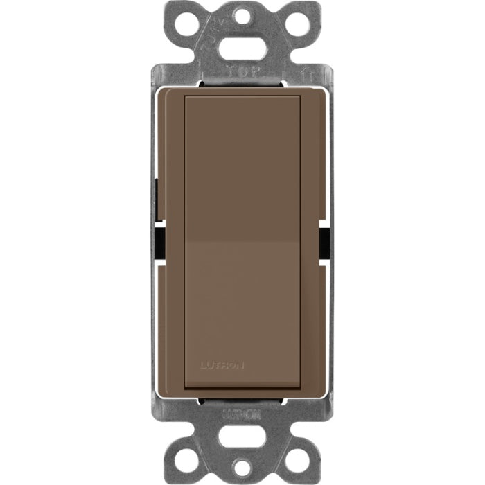 Lutron SC-1PS-EP Diva Single Pole 15A 120/277V Switch, Espresso Finish