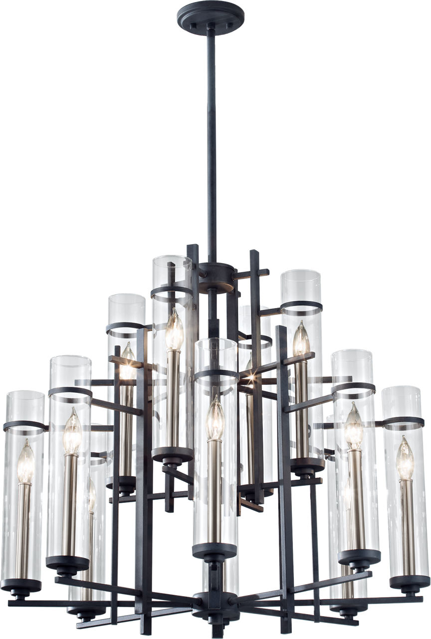 Generation Lighting Ethan 12 light chandelier ceiling light