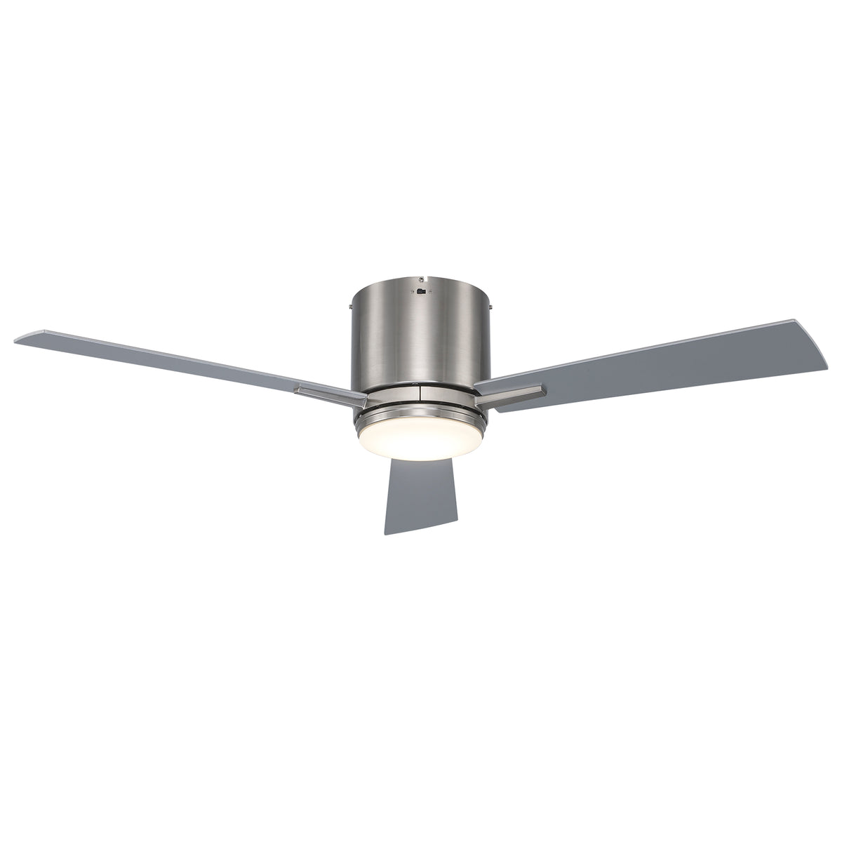Trans Globe Lighting F-1017-3 BN Finnley 52 inch Brushed Nickel Ceiling Fan