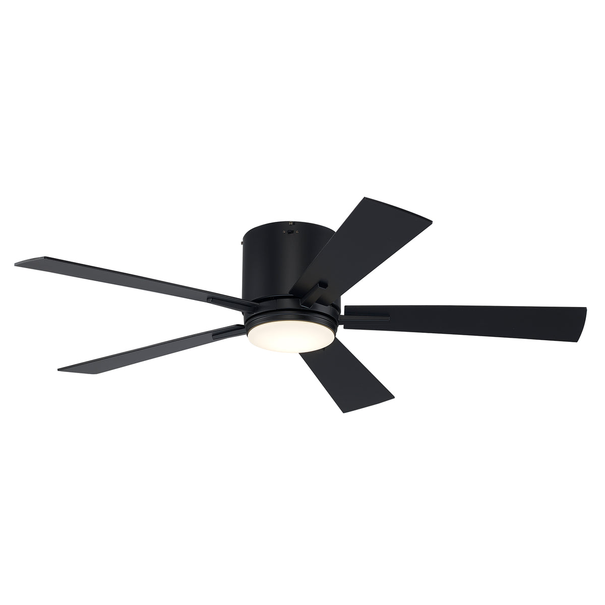 Trans Globe Lighting F-1017 BK Finnley black 5 blade LED ceiling fan