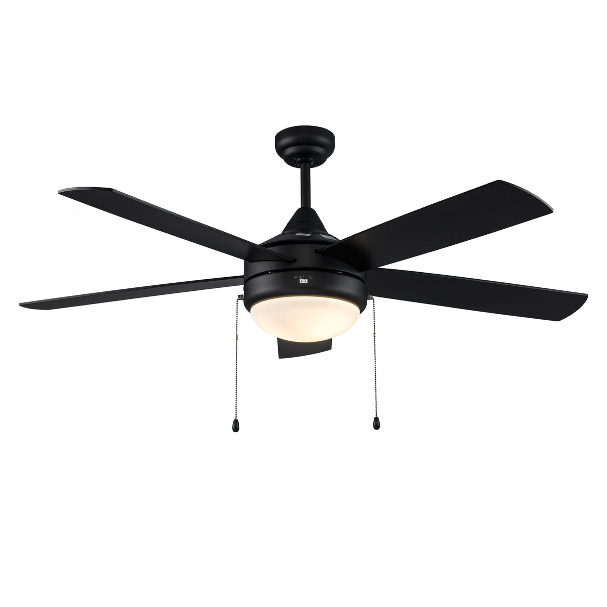 Trans Globe Lighting F-1020 BK Cappleman 52 inch black ceiling fan
