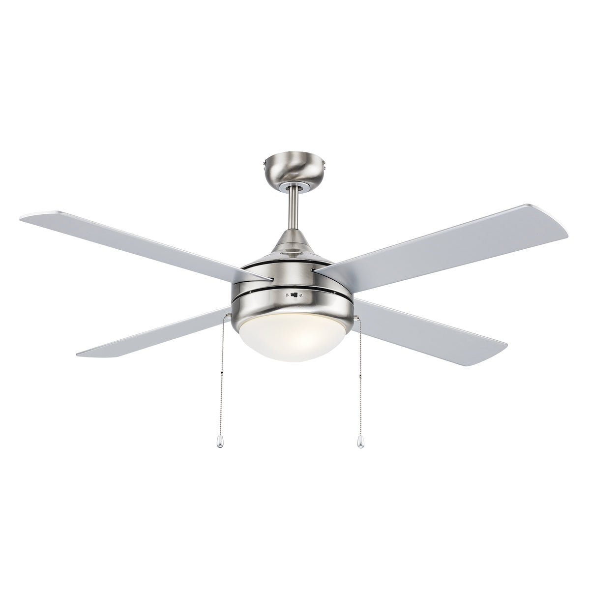Trans Globe Lighting F-1024-ES BN Cappleman 52 inch brushed nickel ceiling fan