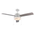 Trans Globe Lighting F-1025 WH Schoolhouse 52 inch white ceiling fan