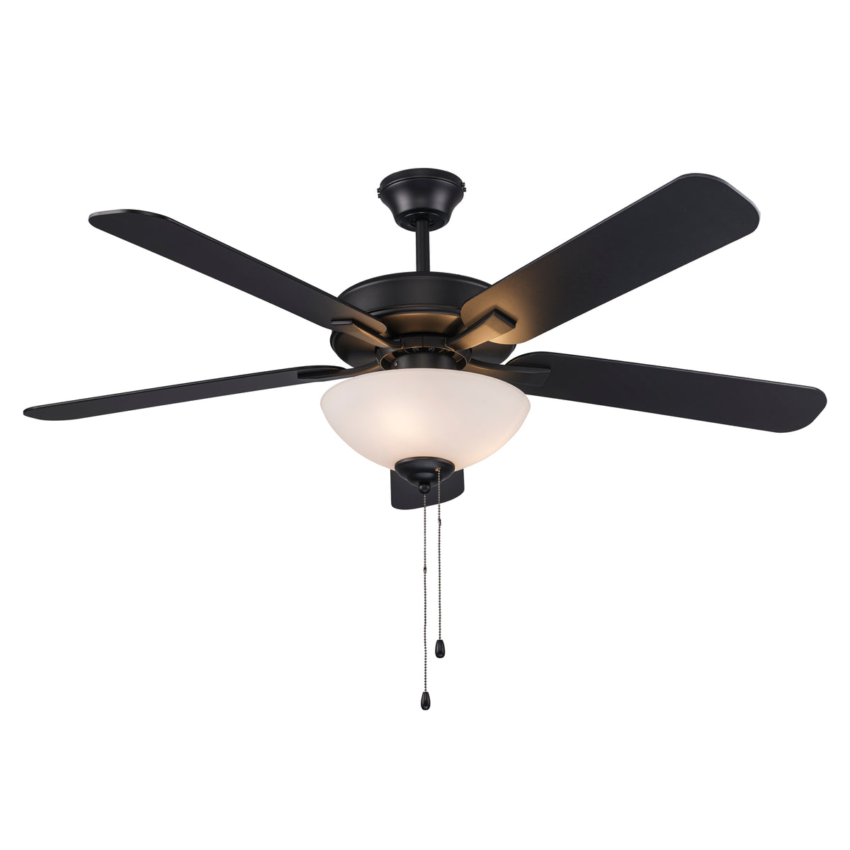 Trans Globe Lighting ES-F-1034 BK black 52 inch ceiling fan