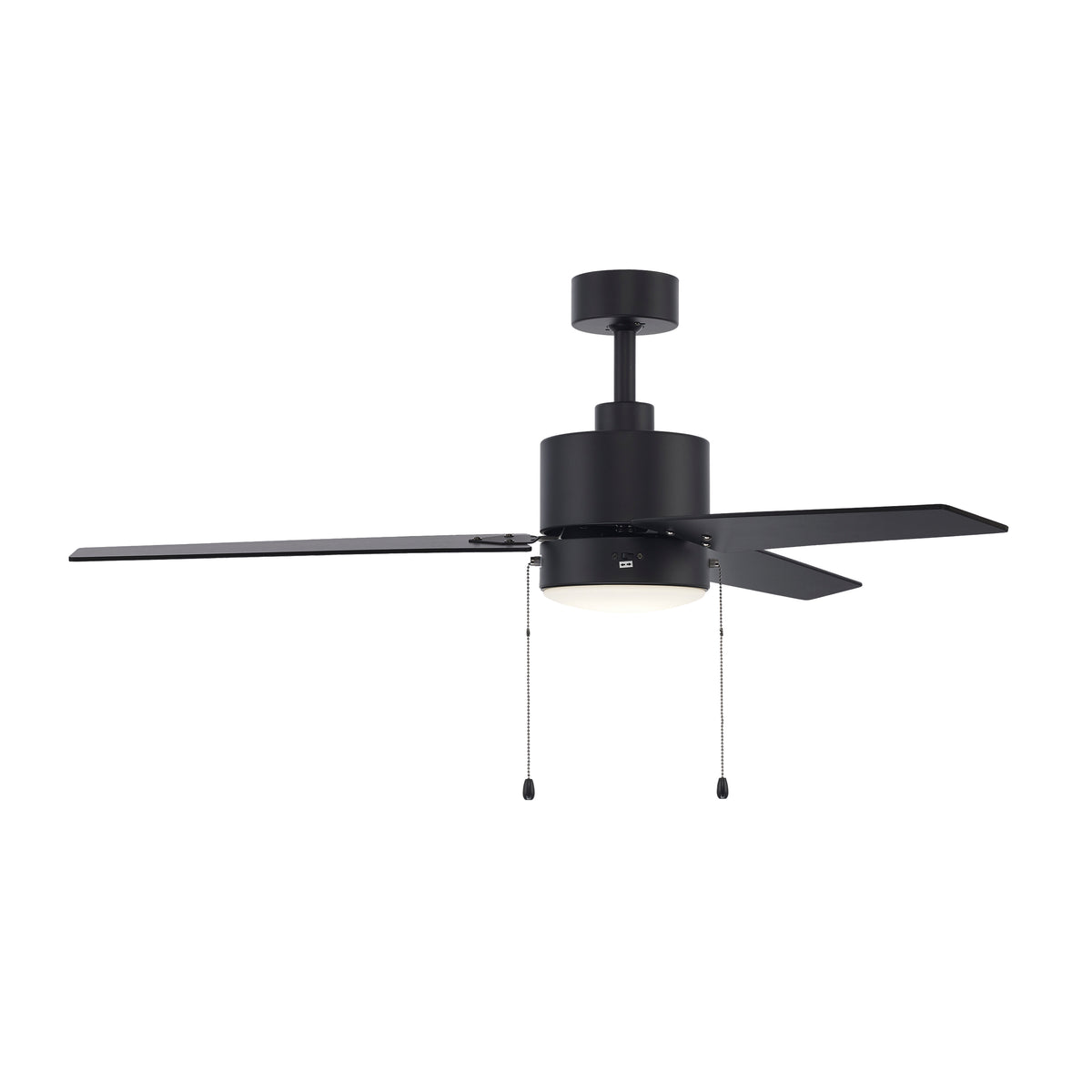 Trans Globe Lighting F-1053 BK Ronan 52 inch black ceiling fan on