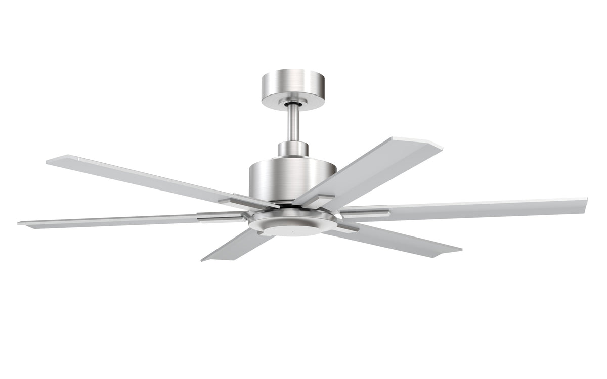 Trans Globe Lighting F-1066 SL Rayne 52 inch Silver Ceiling Fan