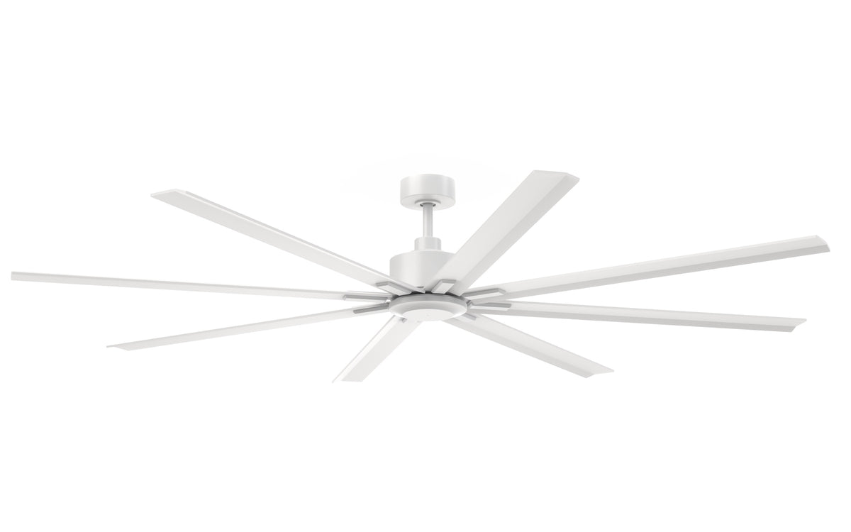 Trans Globe Lighting Rayne 84 inch white outdoor ceiling fan