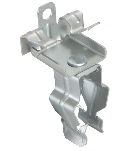 Orbit F12P24 Conduit to Flange Clip Bottom Mount 3/4" Emt 1/8" -1/4" Flange Push In