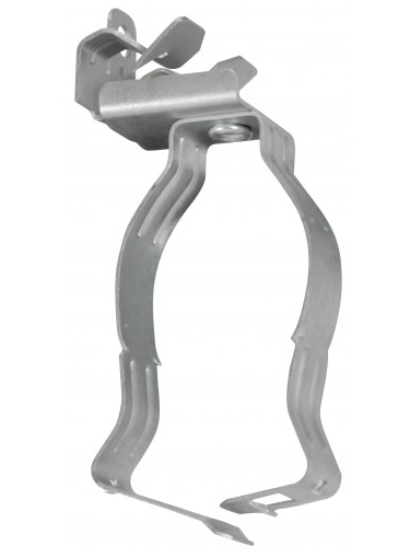 Orbit F16M24 Conduit to Flange Clip Bottom Mount 1" Emt 1/8" 1/4" Flange Snap Close