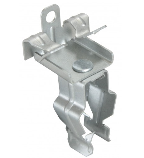 Orbit F16P58 Conduit To Flange Clip Bottom Mount 1 Emt 5/16-1/2" Flange Push In