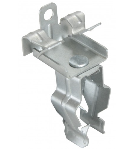 Orbit F16P912 Conduit To Flange Clip Bottom Mount 1 Emt 9/16-3/4" Flange Push In