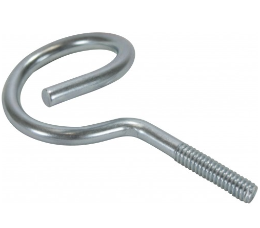 Orbit F2BRT20 Threaded Bridle Ring 1-1/4" Diameter #10 Metal Screw