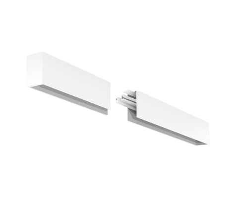 Eurofase Lighting F55440WSFMEXT 4' LED Linear Surface Mount Extension Kit, 2" Wide, 4000K, White