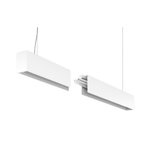 Eurofase Lighting F55440WSUSEXT 4' LED Linear Suspension Mount Extension Kit, 2" Wide, 4000K, White