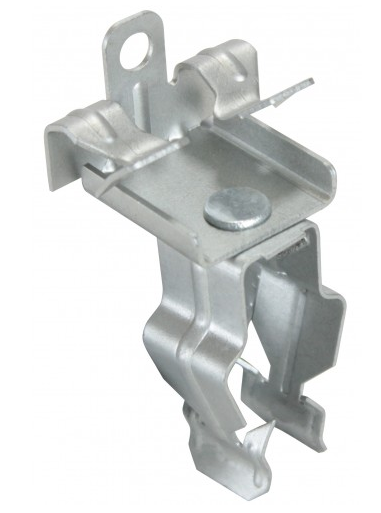 Orbit F8P58 Conduit to Flange Clip Bottom Mount 1/2" Emt 5/16" -1/2" Flange Push In