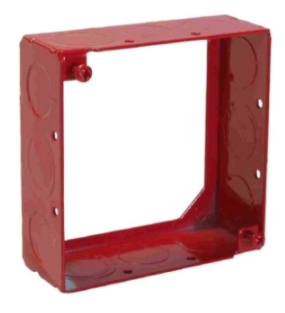 Orbit FA-4SB-MKO-EXT Fire Alarm 4" Square 1-1/2" Deep Extension Ring W/MKO